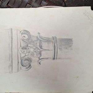 Francesco Barbagelato Original sketch 1936